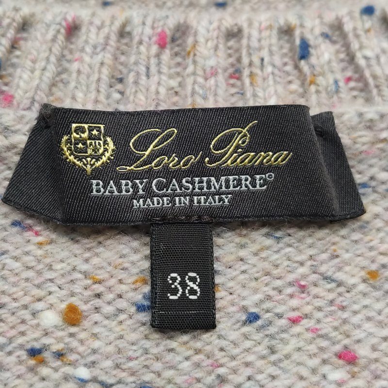 Loro Piana Baby Cashmere 圆领长袖毛衣