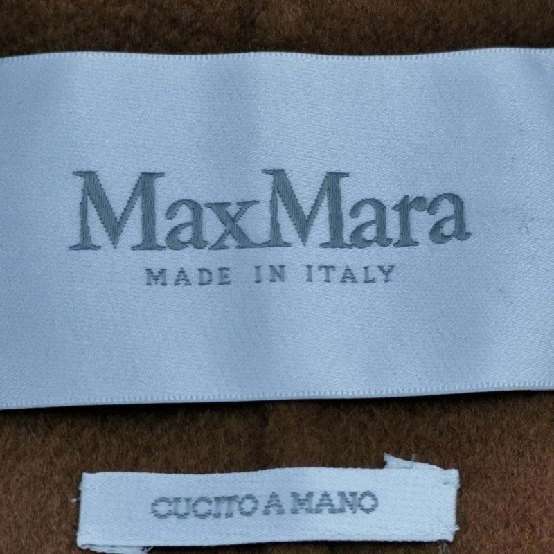 MaxMara Labbro 羊绒翻领系腰大衣