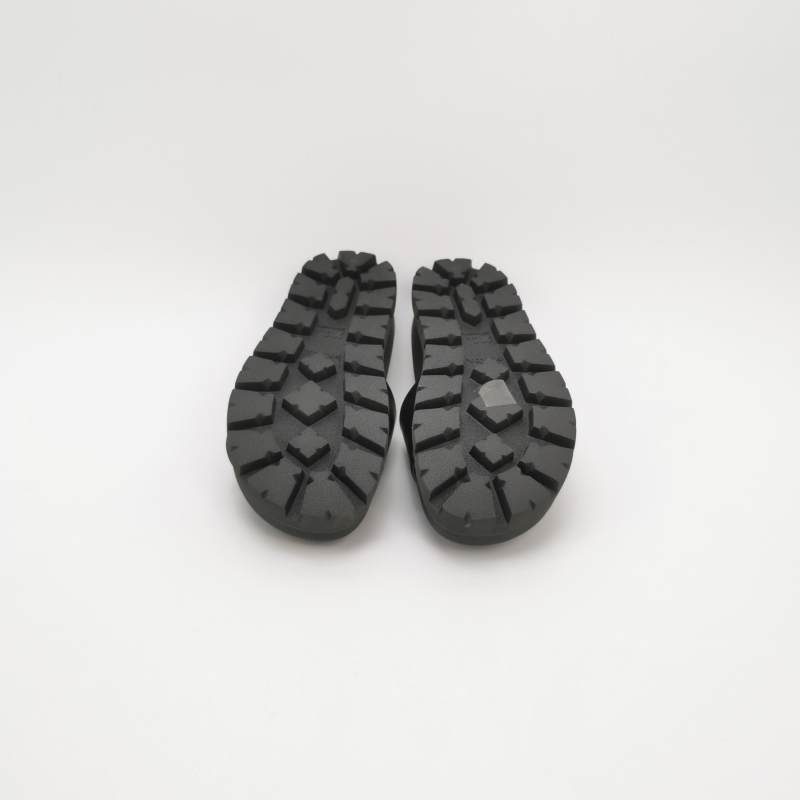 Prada 三角 Logo 牛皮拖鞋
