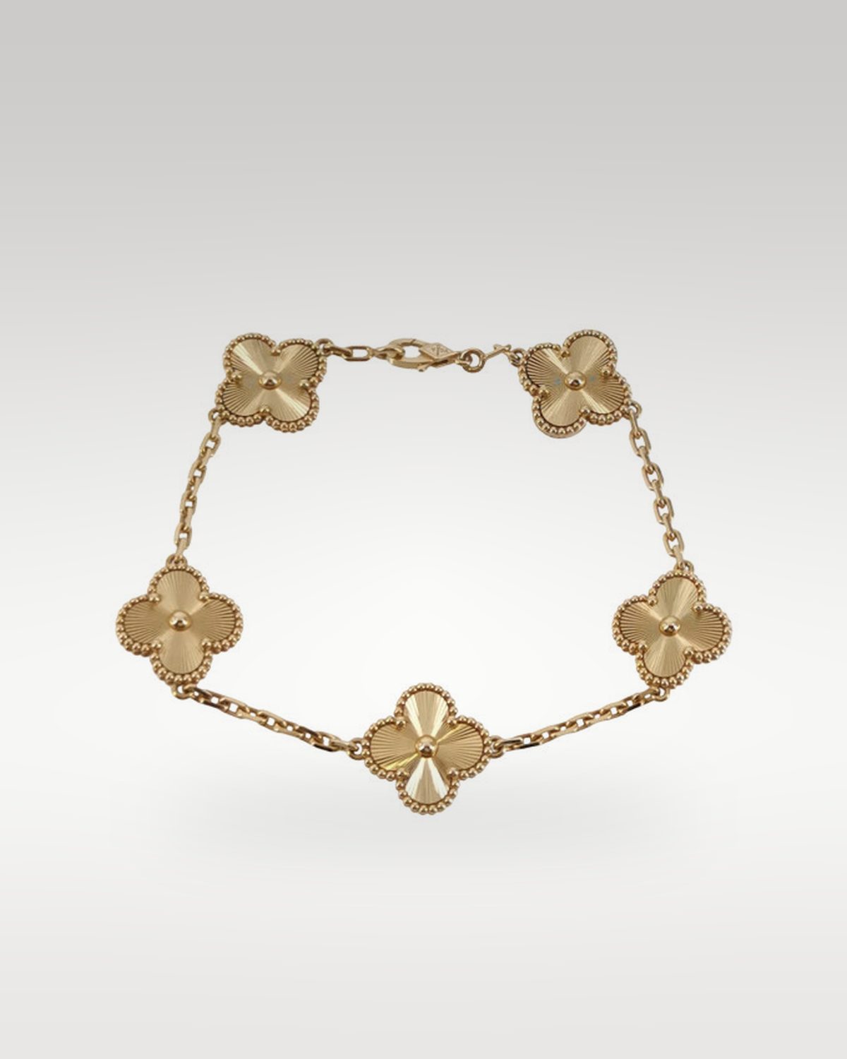 Van Cleef & Arpels Vintage Alhambra 四叶草手链