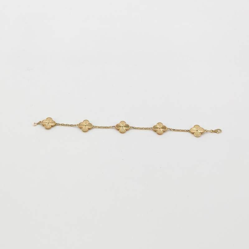 Van Cleef & Arpels Vintage Alhambra 四叶草手链