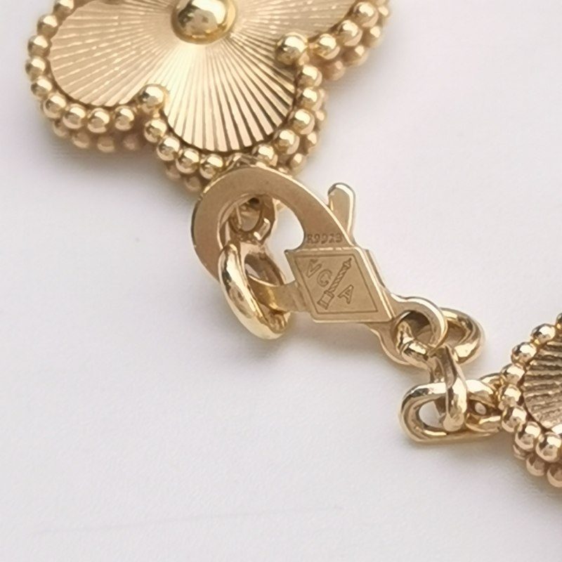 Van Cleef & Arpels Vintage Alhambra 四叶草手链